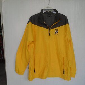 Nike Golf FitStorm Lightweight Windbreaker Patriot Hills Mens Size L Gold/Black